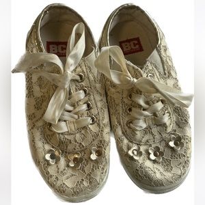 BC Footwear Toddler Girls Lace Sneakers